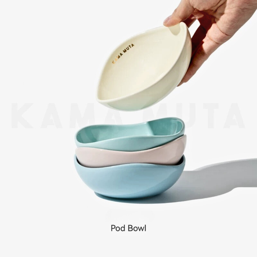 KAMA MUTA Pod Bowl Pet Bowl - Green