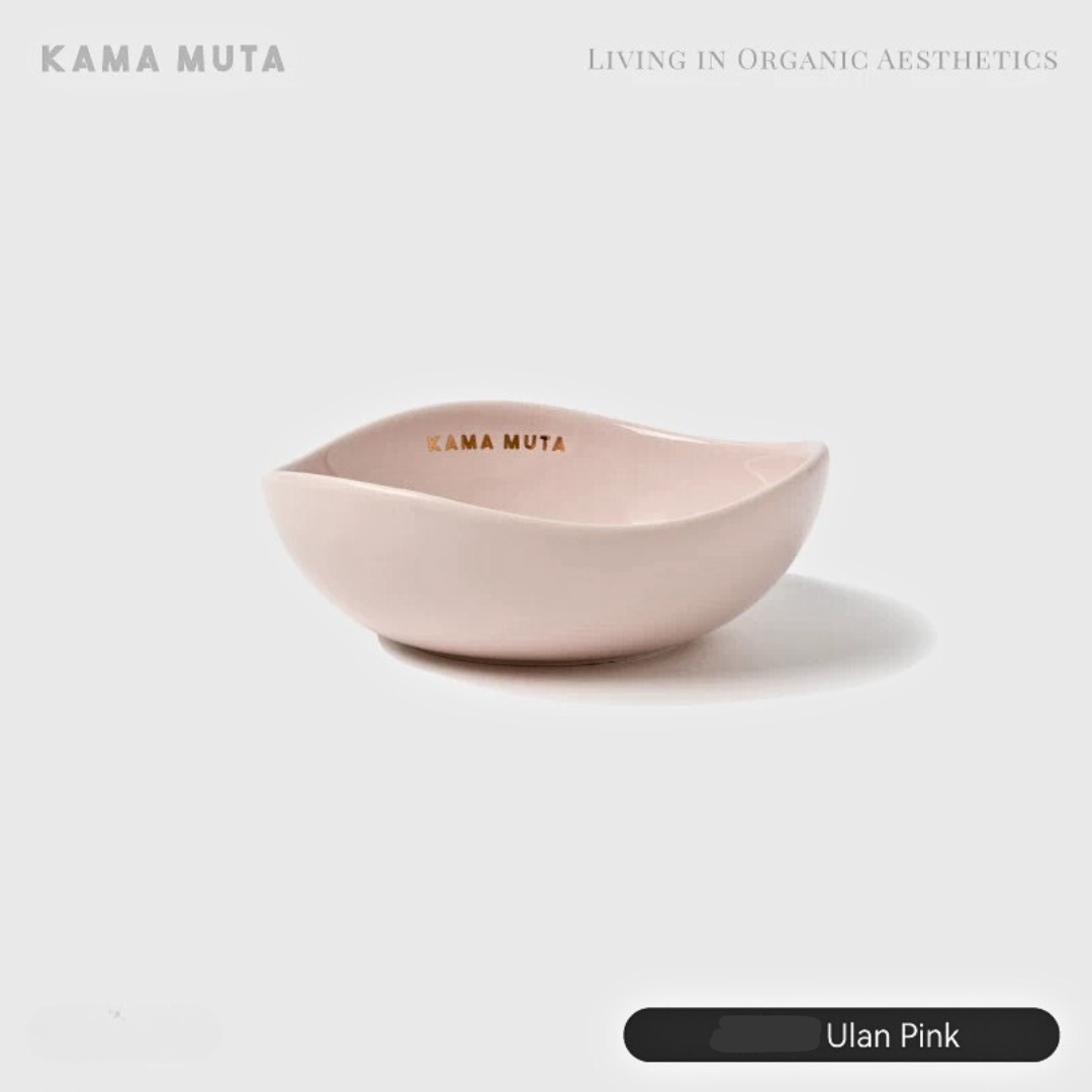 KAMA MUTA Pod Bowl Pet Bowl - Yellow