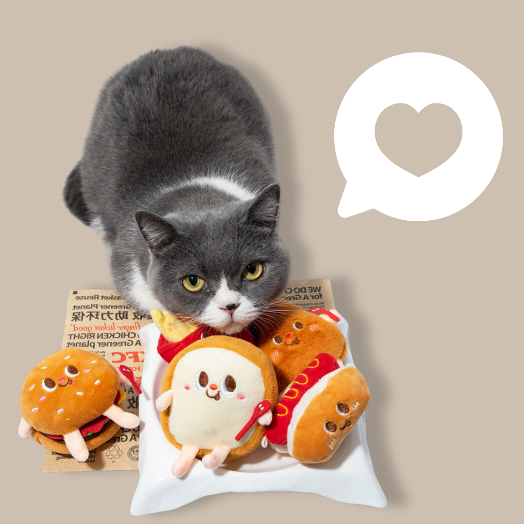 Fast Food Series Catnip Cat Toys - Drumstick