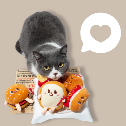 Fast Food Series Catnip Cat Toys - Drumstick