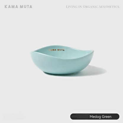 KAMA MUTA Pod Bowl Pet Bowl - Yellow