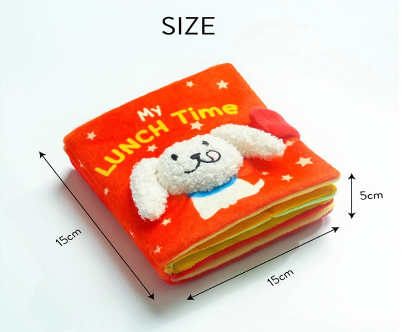 Snuffle Squeaky Hidden Treat Book Toy