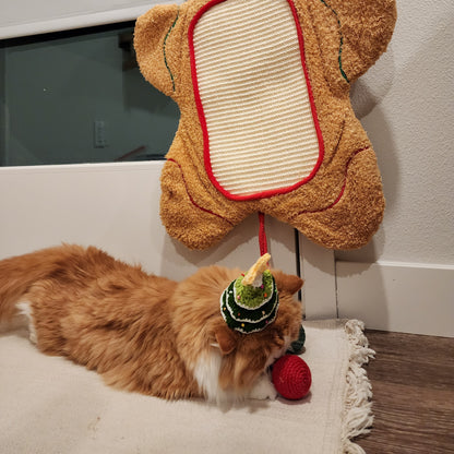 ZEZE Christmas Hat for Cat and Dogs