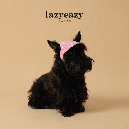 [Pre-order] LAZYEAZY Stripe Cap - Pink